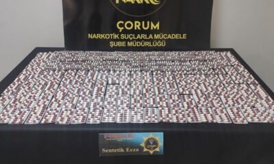 ARAÇTAN 3 BİN UYUŞTURUCU HAP ÇIKTI