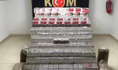 125 BİN KAÇAK MAKARON ELE GEÇİRİLDİ