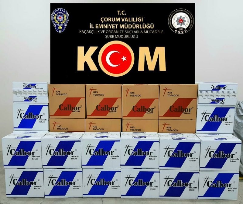 SAHTE BANDROLLÜ SİGARA YAKALANDI