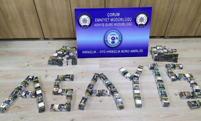 ÇORUM POLİSİNDEN KAÇAMADILAR