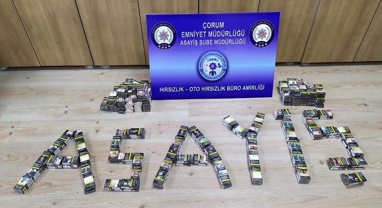 ÇORUM POLİSİNDEN KAÇAMADILAR