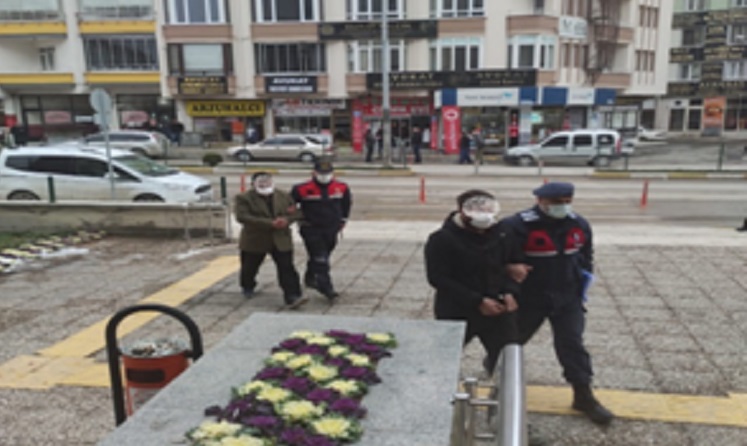 HIRSIZLIK ZANLISI 2 KİŞİ YAKALANDI