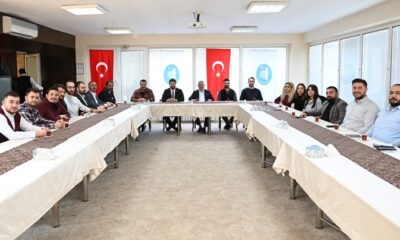 GENÇ MÜSİAD ÜYELERİYLE BULUŞTU