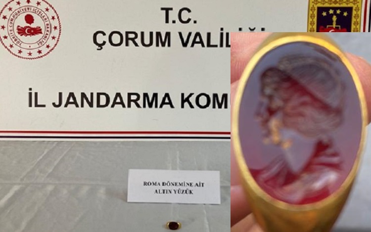 ALTIN YÜZÜĞÜ SATAMADAN YAKALANDI