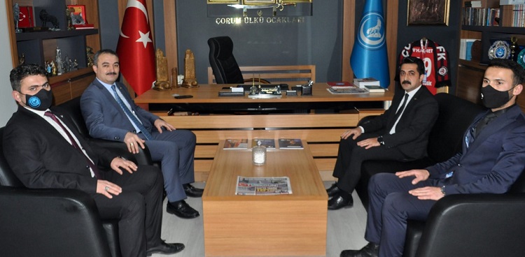 REKTÖR ÜLKÜCÜLERİ ZİYARET ETTİ