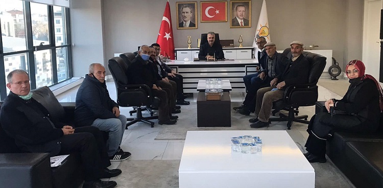 YUSUF AHLATCI’YA TEŞEKKÜR ZİYARETİ