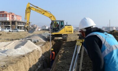 76 BİN 100 METRE ALTYAPI YAPILDI