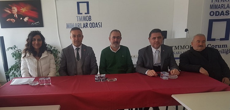 MİMARLAR ODASINA KUTLAMA ZİYARETİ