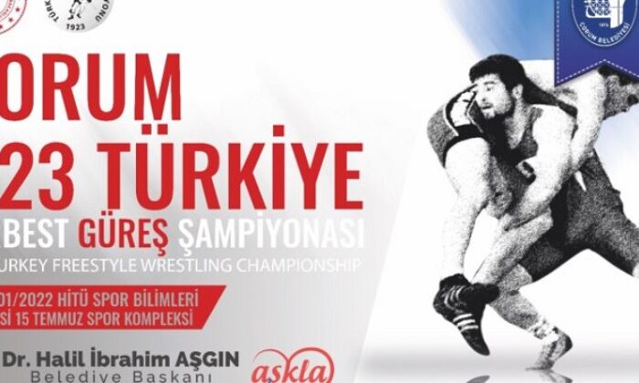 ÇORUM’DA GÜREŞ ŞAMPİYONASI HEYECANI