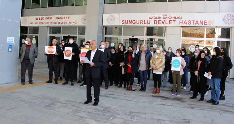 SAĞLIK ÇALIŞANLARI İŞ BIRAKTI!