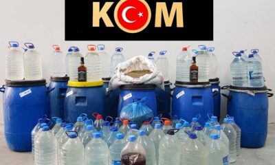 SAHTE İÇKİ YAPANLAR YAKALANDI