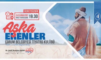 AŞKA ERENLER SAHNELENECEK