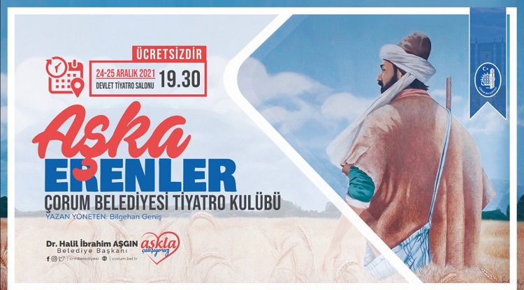 AŞKA ERENLER SAHNELENECEK