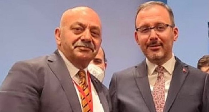 BAŞKAN İSBİR KASAPOĞLU İLE GÖRÜŞTÜ