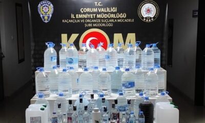 POLİS KAÇAK İÇKİ YAPANLARI YAKALADI
