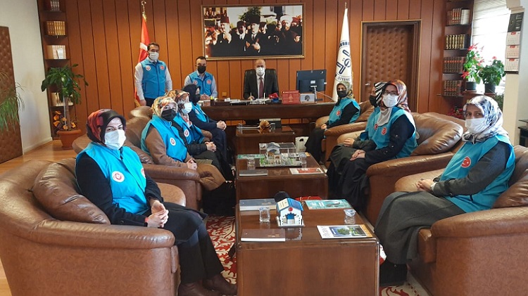 TDV KADIN KOLLARI FAALİYETLERİNE BAŞLADI