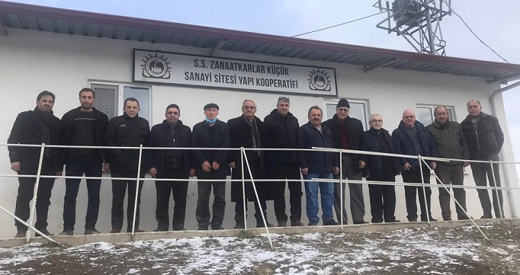 ESKİ MÜDÜRLERDEN ZANAATKARLARA ZİYARET