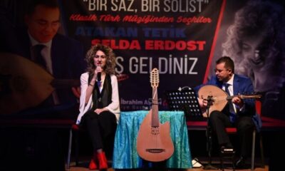 BİR SAZ BİR SOLİST KONSERİ YAPILDI