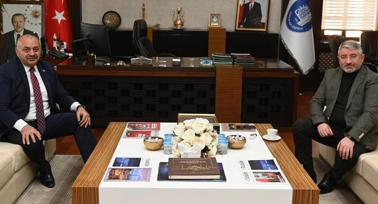 İSBİR’DEN AŞGIN’A TEŞEKKÜR ZİYARETİ