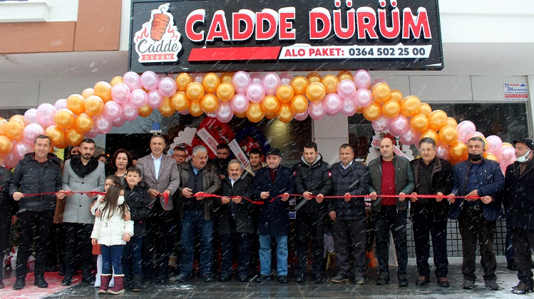 CADDE DÜRÜM HİZMETE AÇILDI