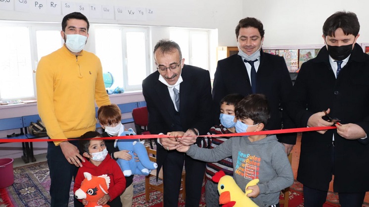 6 KÖY OKULUNA ANA SINIFI AÇILDI