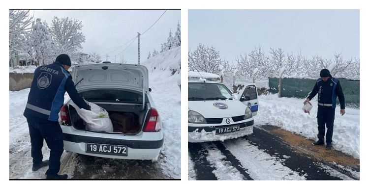SOKAK HAYVANLARINI UNUTMADILAR