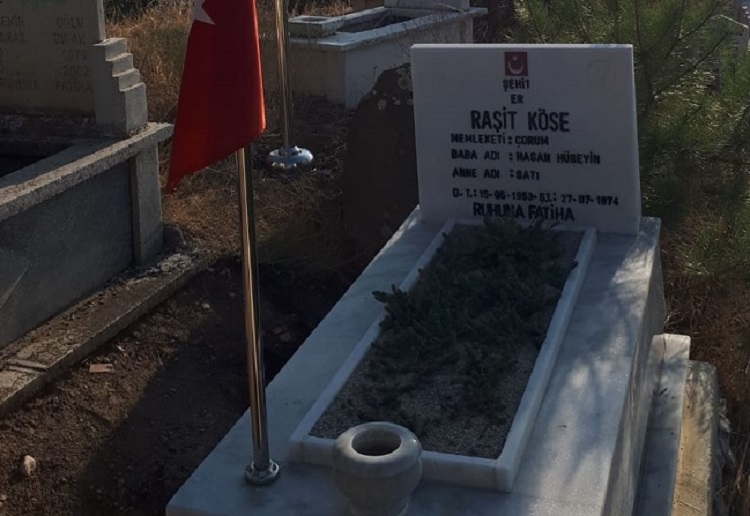 ŞEHİT MEZARLARINA ÖZEL İHTİMAM