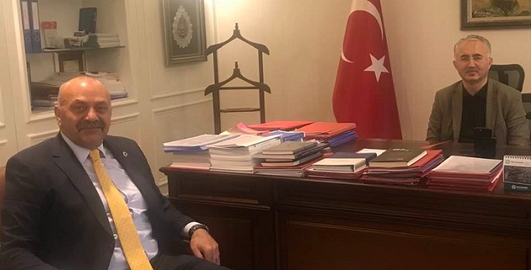 BAKAN YARDIMCISI İLE GÖRÜŞTÜ