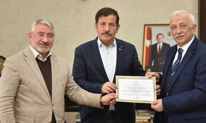 BAŞKAN AŞGIN’A TEŞEKKÜR ETTİLER