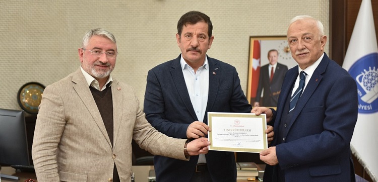 BAŞKAN AŞGIN’A TEŞEKKÜR ETTİLER