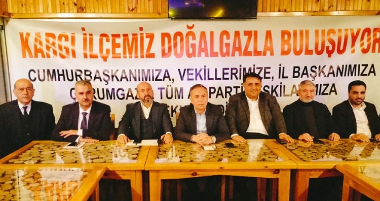 AHLATCI’DAN KARGI’YA DOĞALGAZ MÜJDESİ