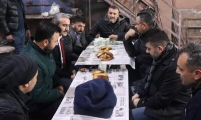 ESNAF KAHVALTILARINI SÜRDÜRÜYOR