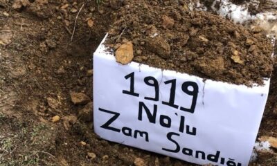 ZAM SANDIĞINI TOPRAĞA VERDİLER