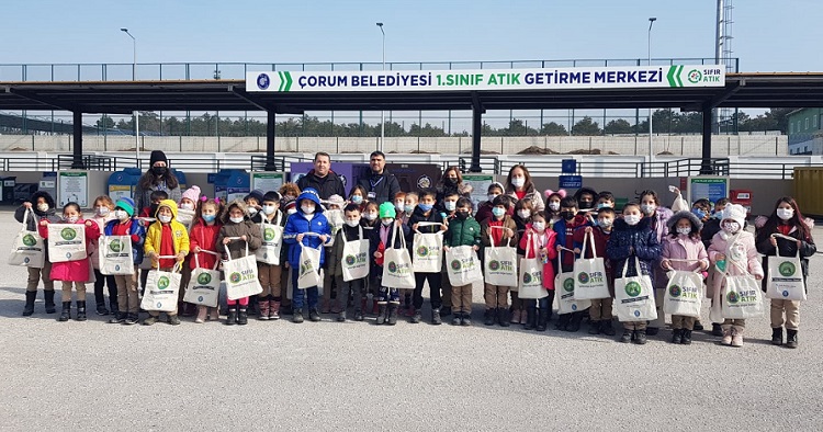 ATIK GETİRME MERKEZİNE GEZİ
