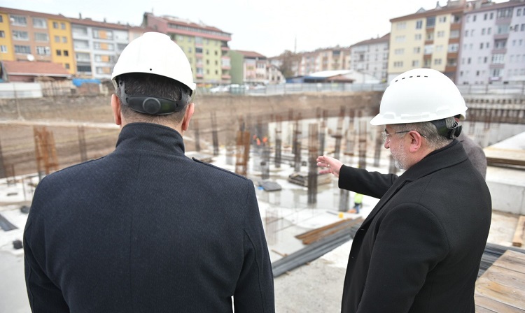 BAŞKAN BEDESTEN’DE İNCELEME YAPTI