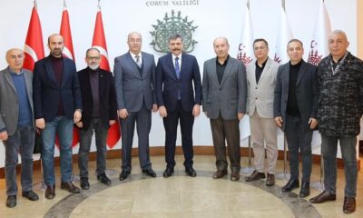GAZETECİLER CEMİYETİNDEN VALİ’YE ZİYARET