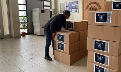 BELEDİYE’DEN KALKİLYA’YA KIRTASİYE YARDIMI
