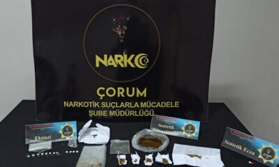 ÇORUM’DA UYUŞTURUCU OPERASYONU
