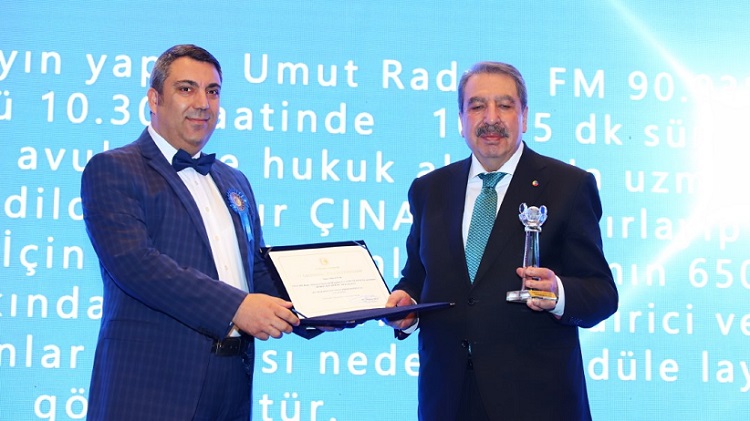 UMUT RADYO’YA BÜYÜK ÖDÜL