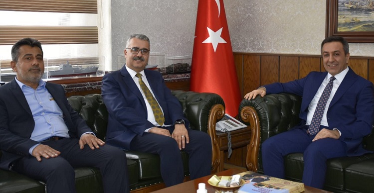 MUHSİN DERE’Yİ ZİYARET ETTİLER