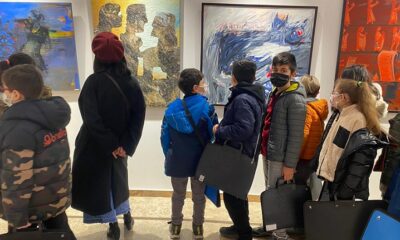 SANAT MÜZESİ VE GALERİSİNİ GEZDİLER