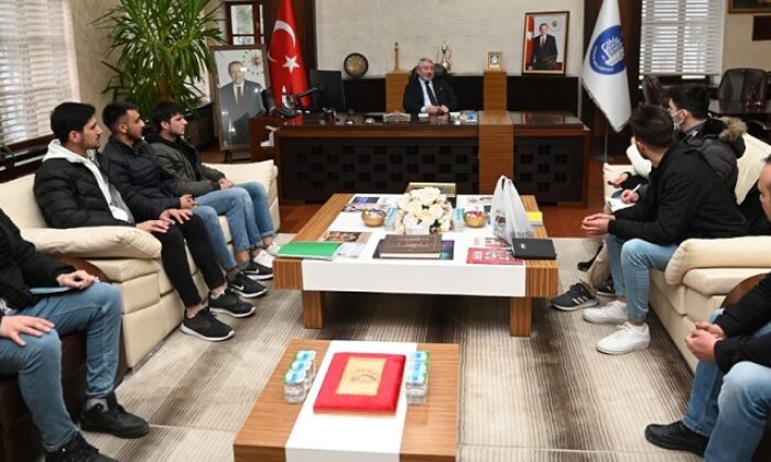 AŞGIN’DAN ÖĞRENCİLERE BELEDİYECİLİK DERSİ