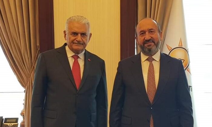 BİNALİ YILDIRIM İLE GÖRÜŞTÜ