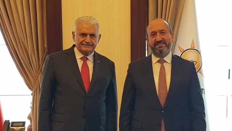 BİNALİ YILDIRIM İLE GÖRÜŞTÜ