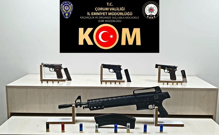 RUHSATSIZ SİLAH OPERASYONU