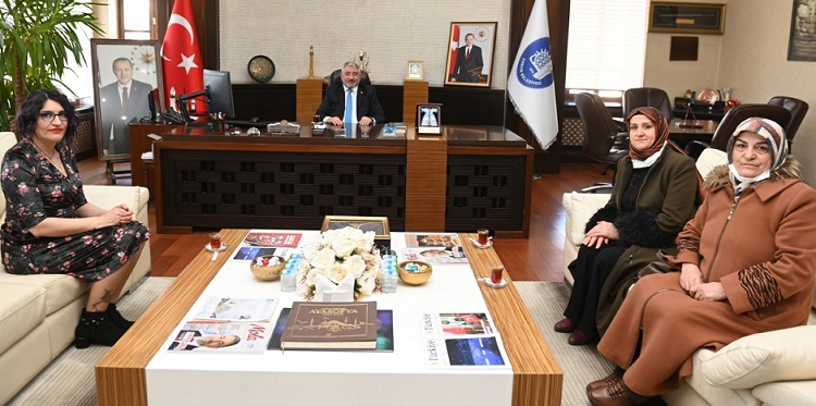 BAŞKAN AŞGIN’A TEŞEKKÜR ZİYARETİ