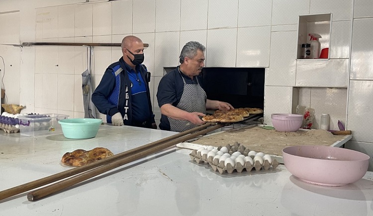 ZABITADAN PİDE VE GRAMAJ DENETİMİ