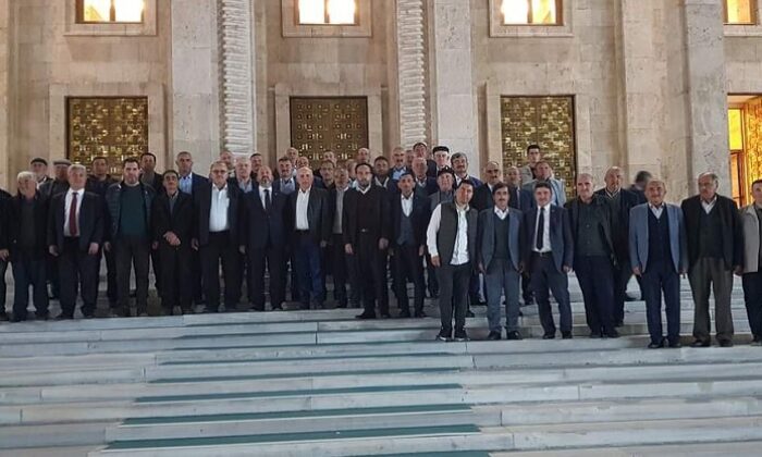 KAVUNCU MUHTARLARI TBMM’DE AĞIRLADI