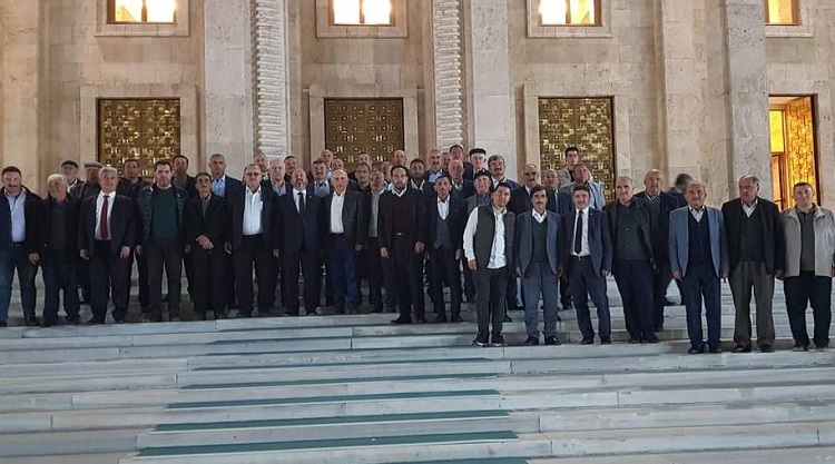 KAVUNCU MUHTARLARI TBMM’DE AĞIRLADI
