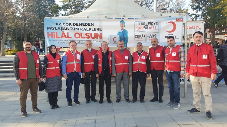 RAMAZAN BAĞIŞ STANDI AÇTILAR